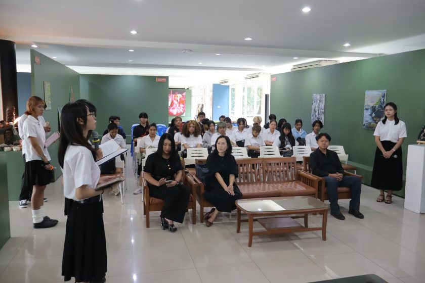 สาขาวิชานวัตกรรมการออกแบบผลิตภัณฑ์ร่วมสมัย ภาควิชาศิลปะการออกแบบและเทคโนโลยี คณะศิลปกรรมศาสตร์ มหาวิทยาลัยเทคโนโลยีราชมงคลธัญบุรี จัดกิจกรรมสัมมนาในหัวข้อ “ART CRAFT & FASHION: